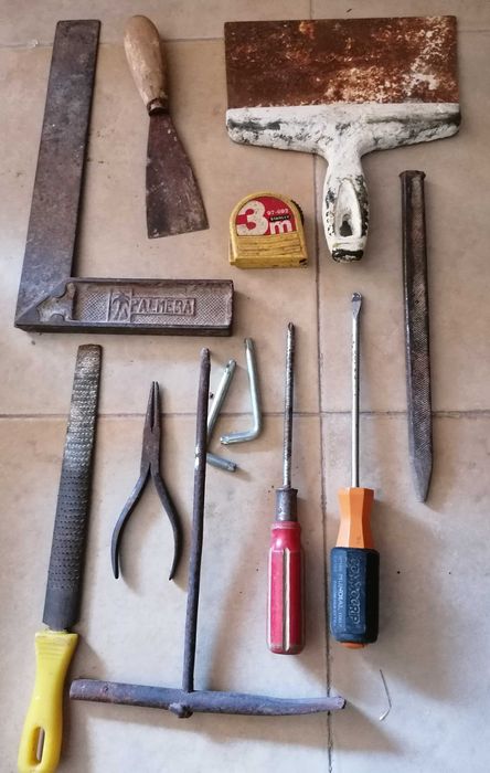 Ferramentas diversas, lote todo por 5€