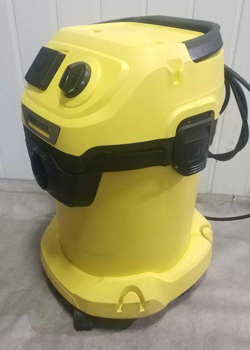 odkurzacz warsztatowy karcher WD 3P z elektrogniazdem + filtr