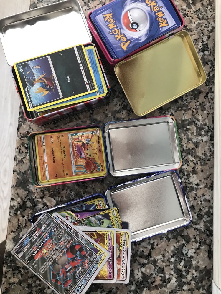 Cartas Pokemon - colecao da minha filha