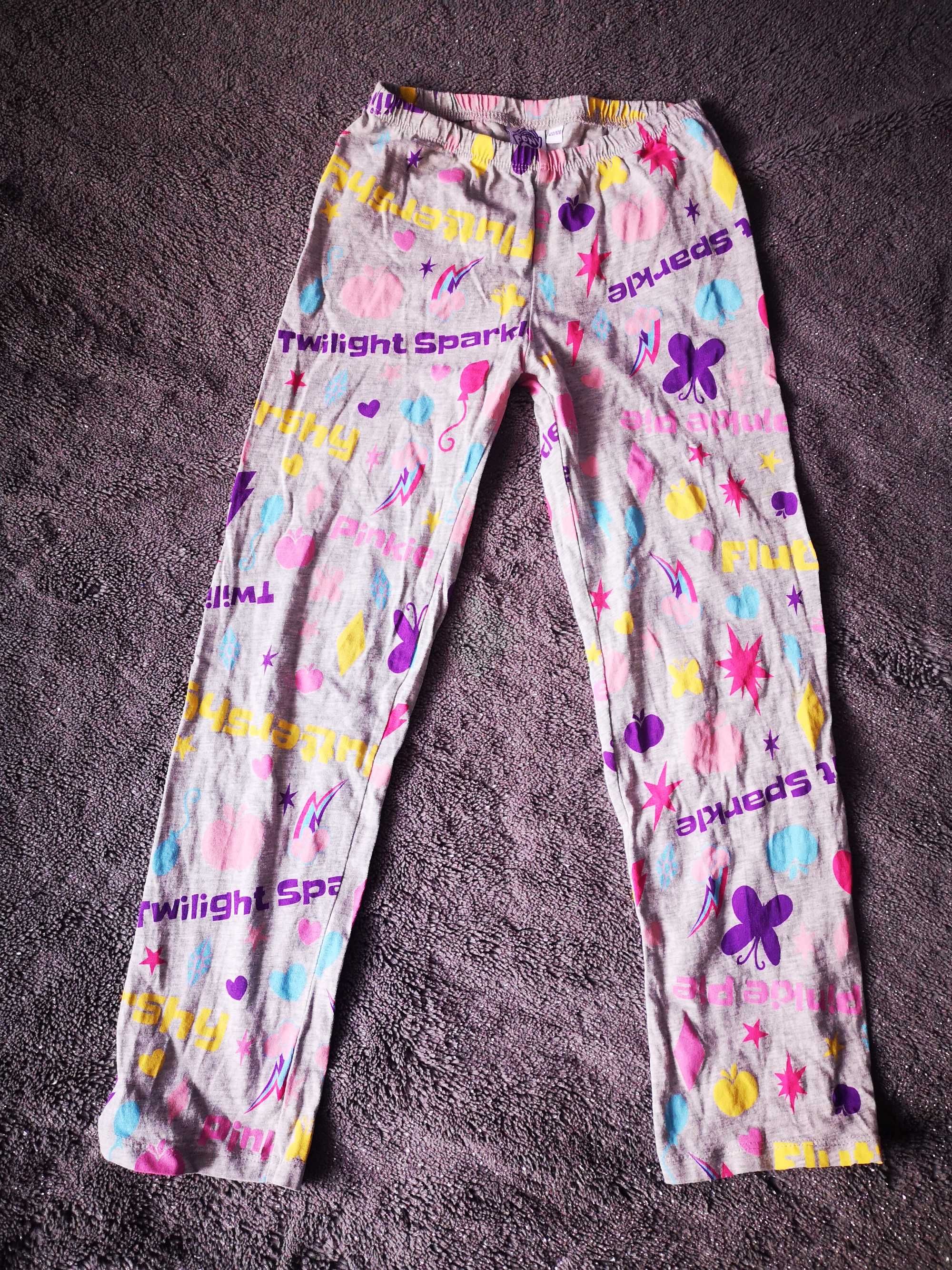 Piżama długi rękaw spodnie MLP Little Pony zestaw komplet 122-128