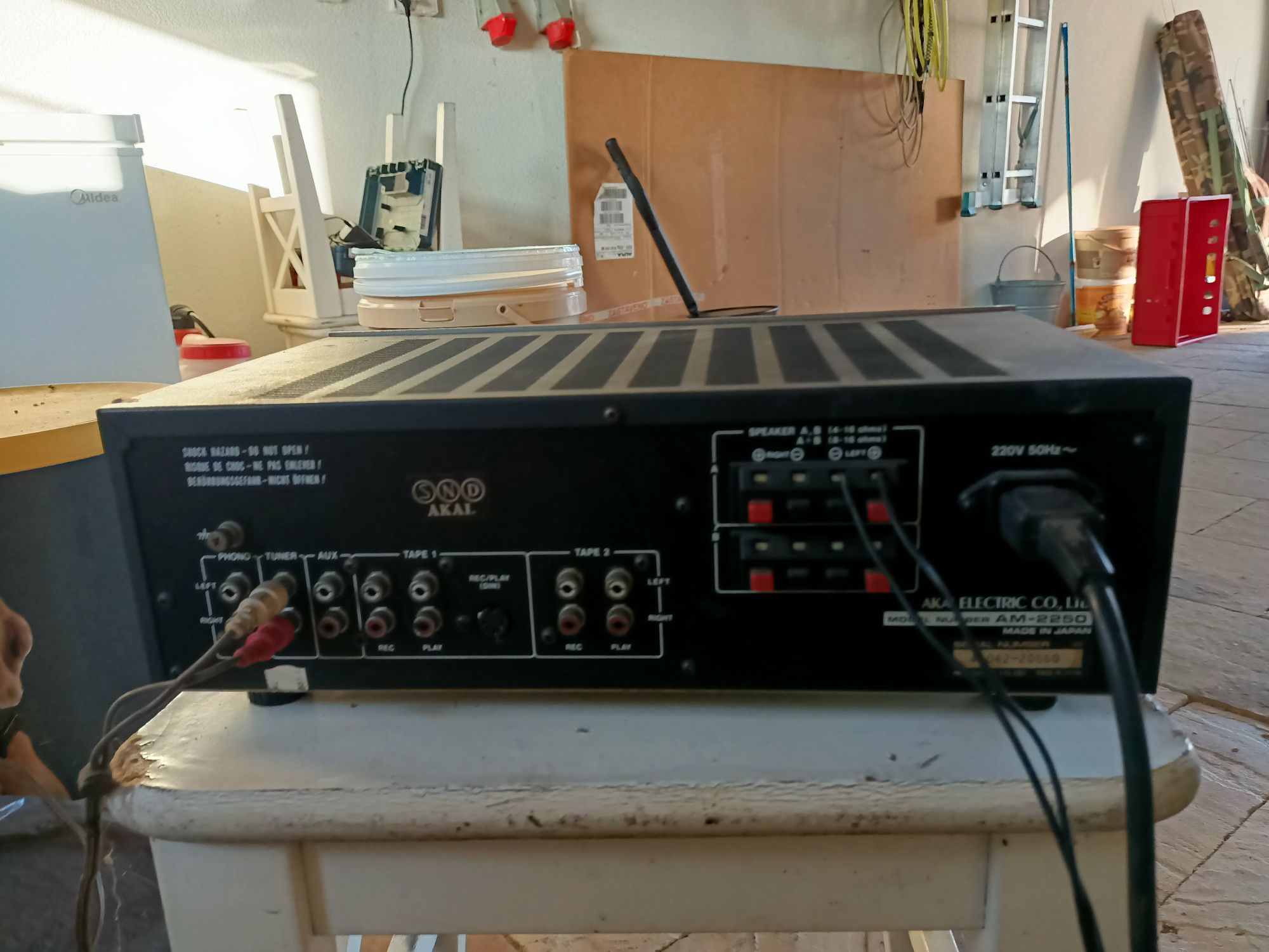 akai stereo tuner at 2250