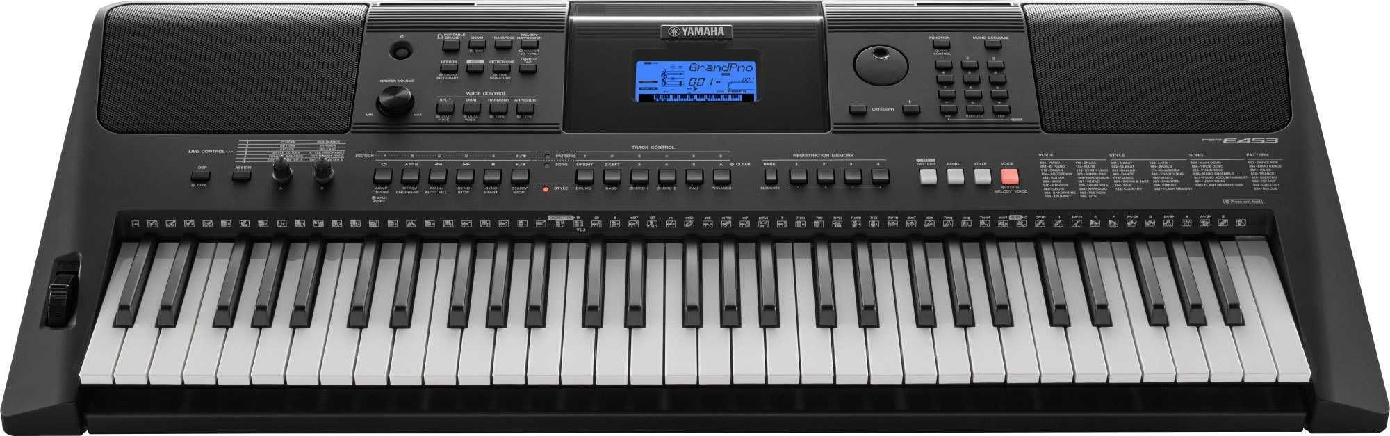 Сінтезатор Yamaha PSR-E453