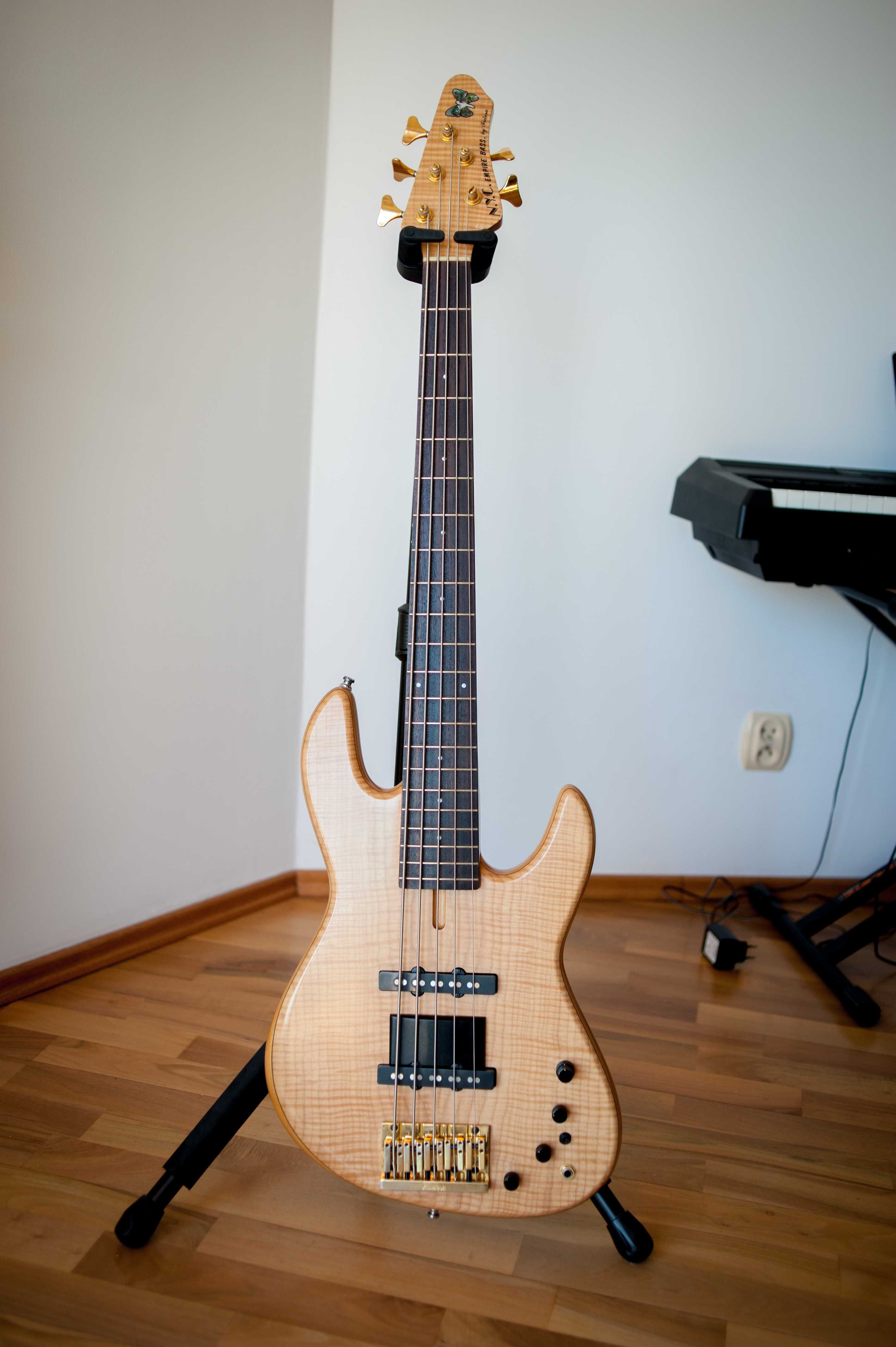 Fodera NYC 5 Jazz Bass, bas, gitara basowa