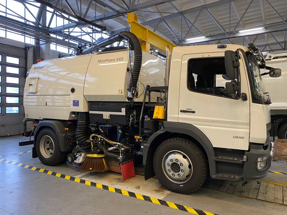 Mercedes-Benz Atego 1318 LKO Zamiatarka  // Nowa // Gotowa do pracy //