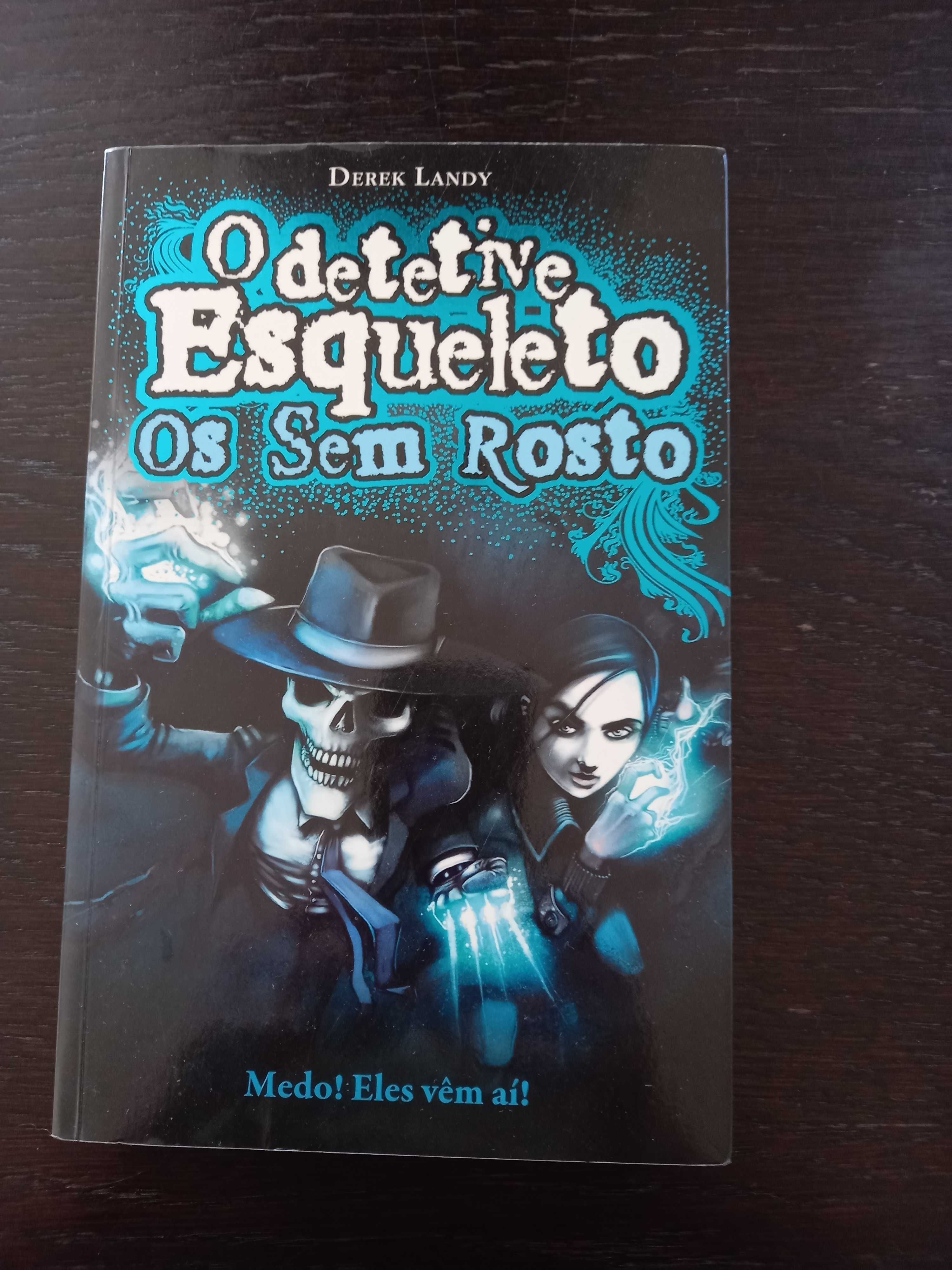 Livros juvenis (O detetive esqueleto) - mistério
