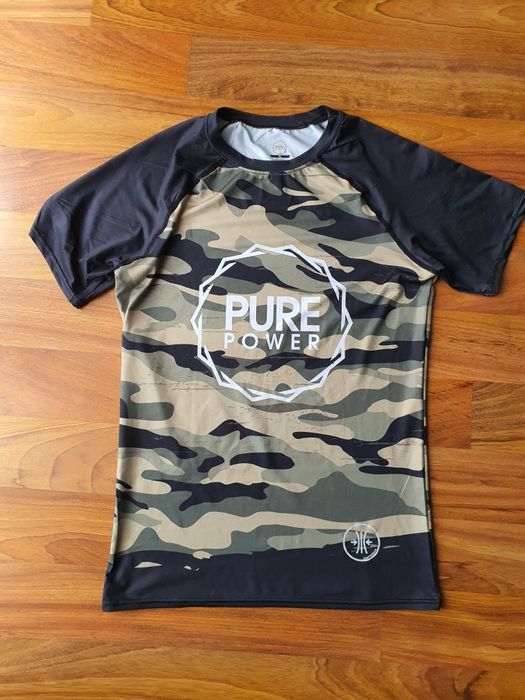 Koszulka kompresyjna pure power camo treningowa