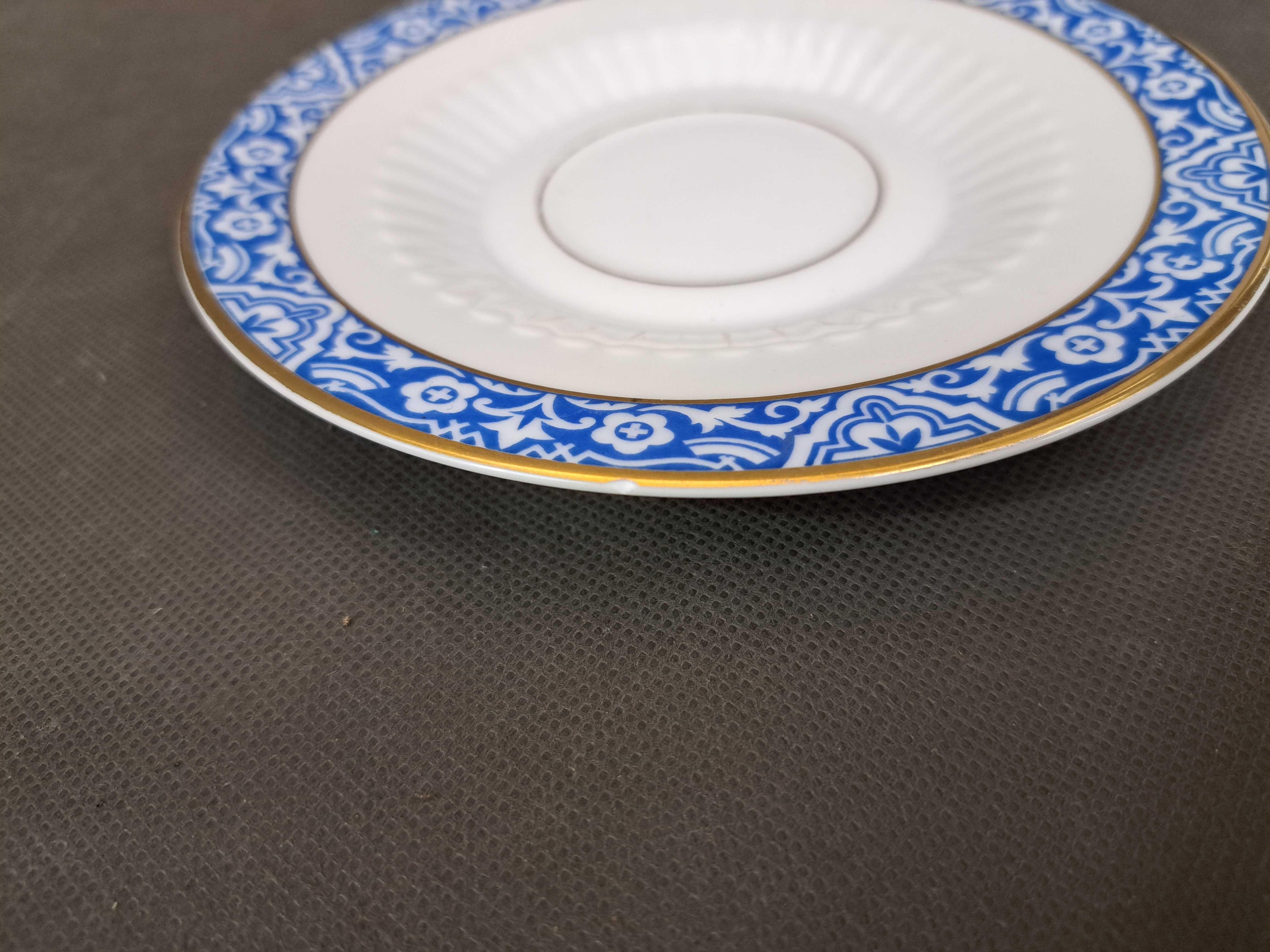 Porcelanowy zestaw śniadaniowy, trio, Heinrich