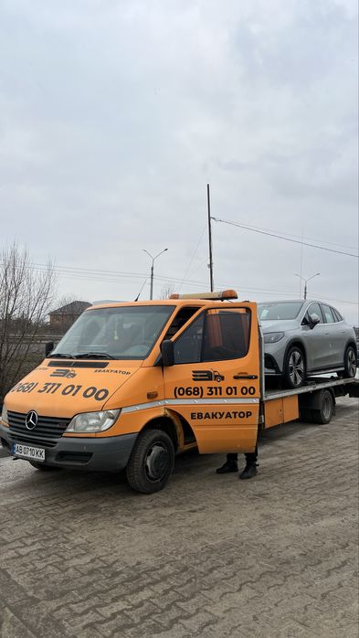 Евакуатор Вінниця, лафет, автовоз, евакуація віто, эвакуатор