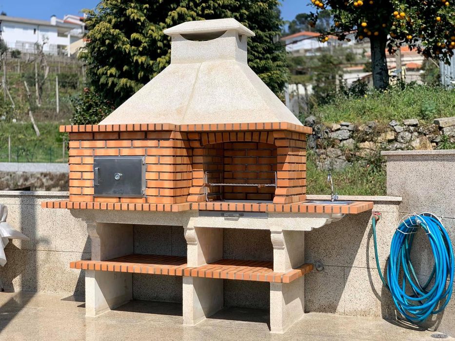 Churrasqueira/forno/lavatorio/Moderno/tradicional