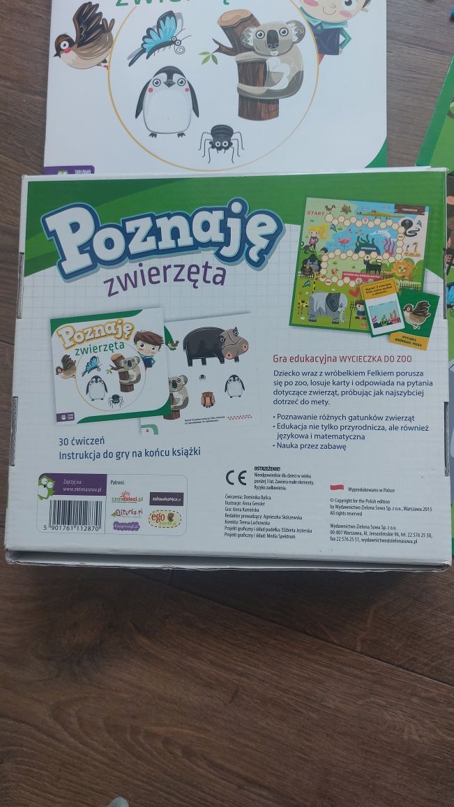 Gra edukacyjna Poznaję zwierzęta