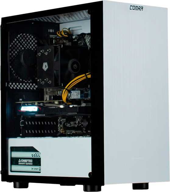 Продается компьютер Cobra Gaming с двумя мониторами HP E242 IPS 23”