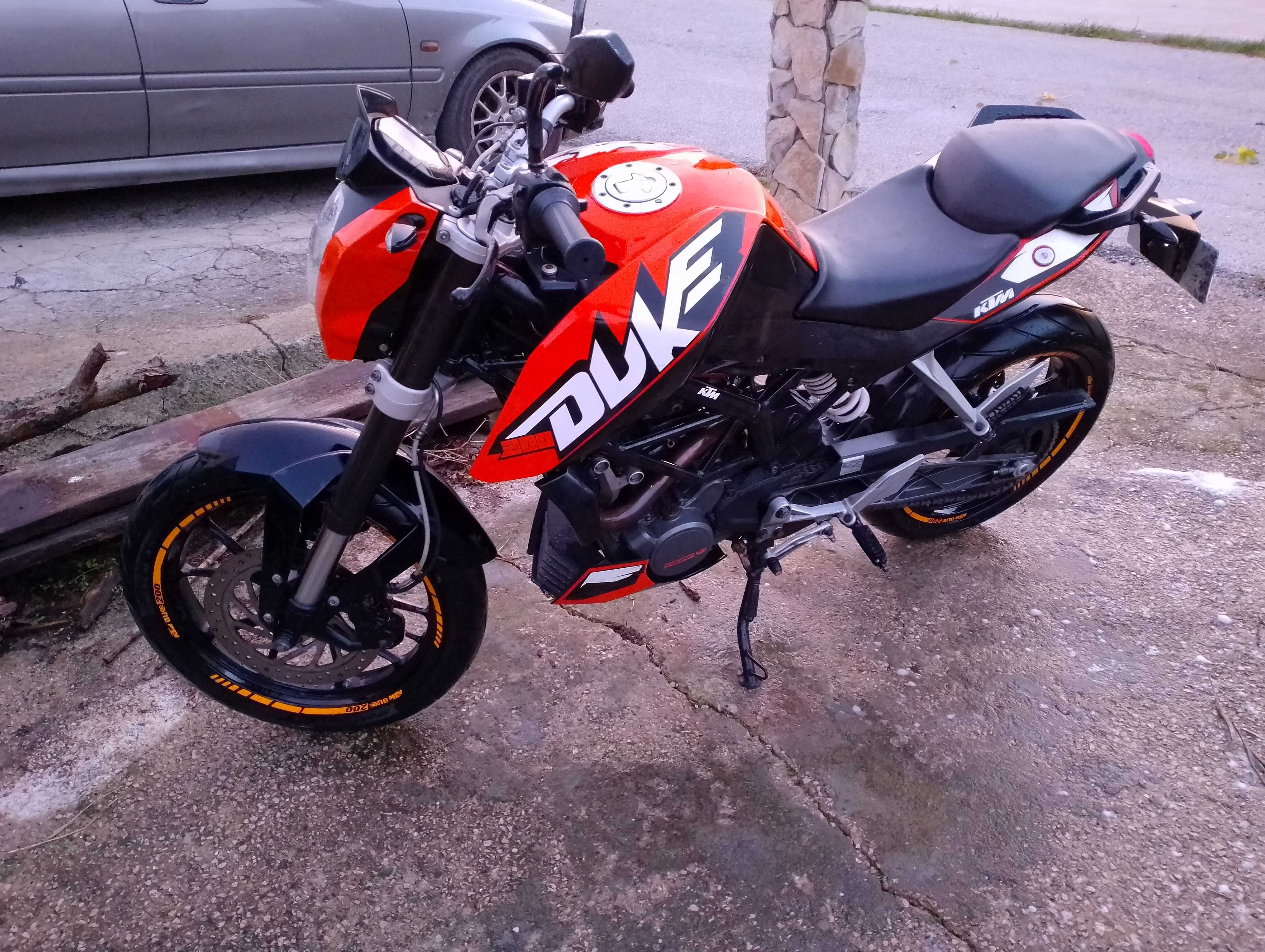 ktm duke 200 rara (2 no país)