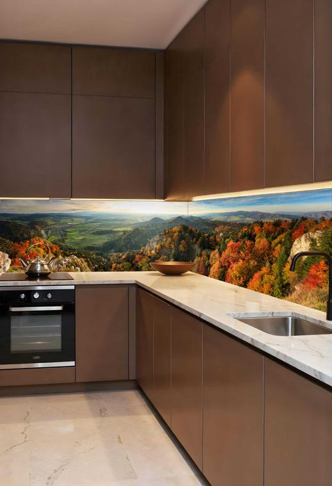 Szkło hartowane Lacobel do kuchni Showroom Zabrze Roosevelta 39