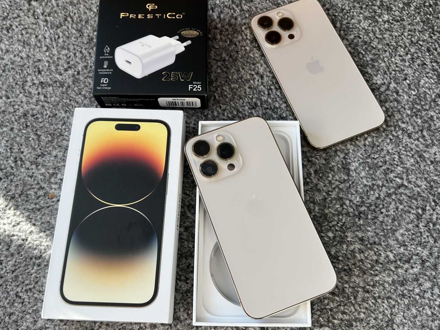 iPhone 13 Pro 256GB GOLD ZŁOTY Rose Bateria 97% Gwarancja