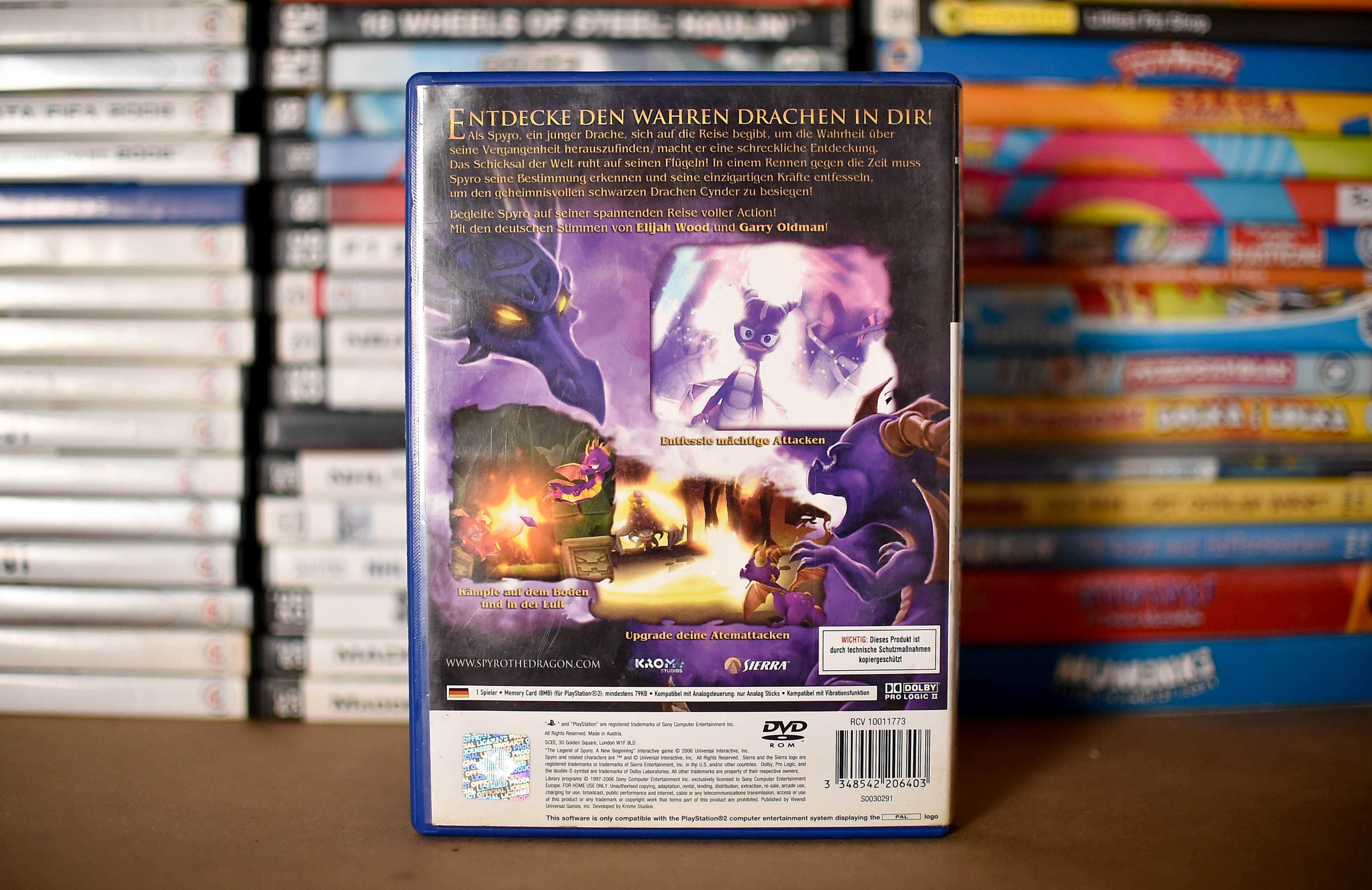 PS2 # The Legend Of Spyro A New Beginning
