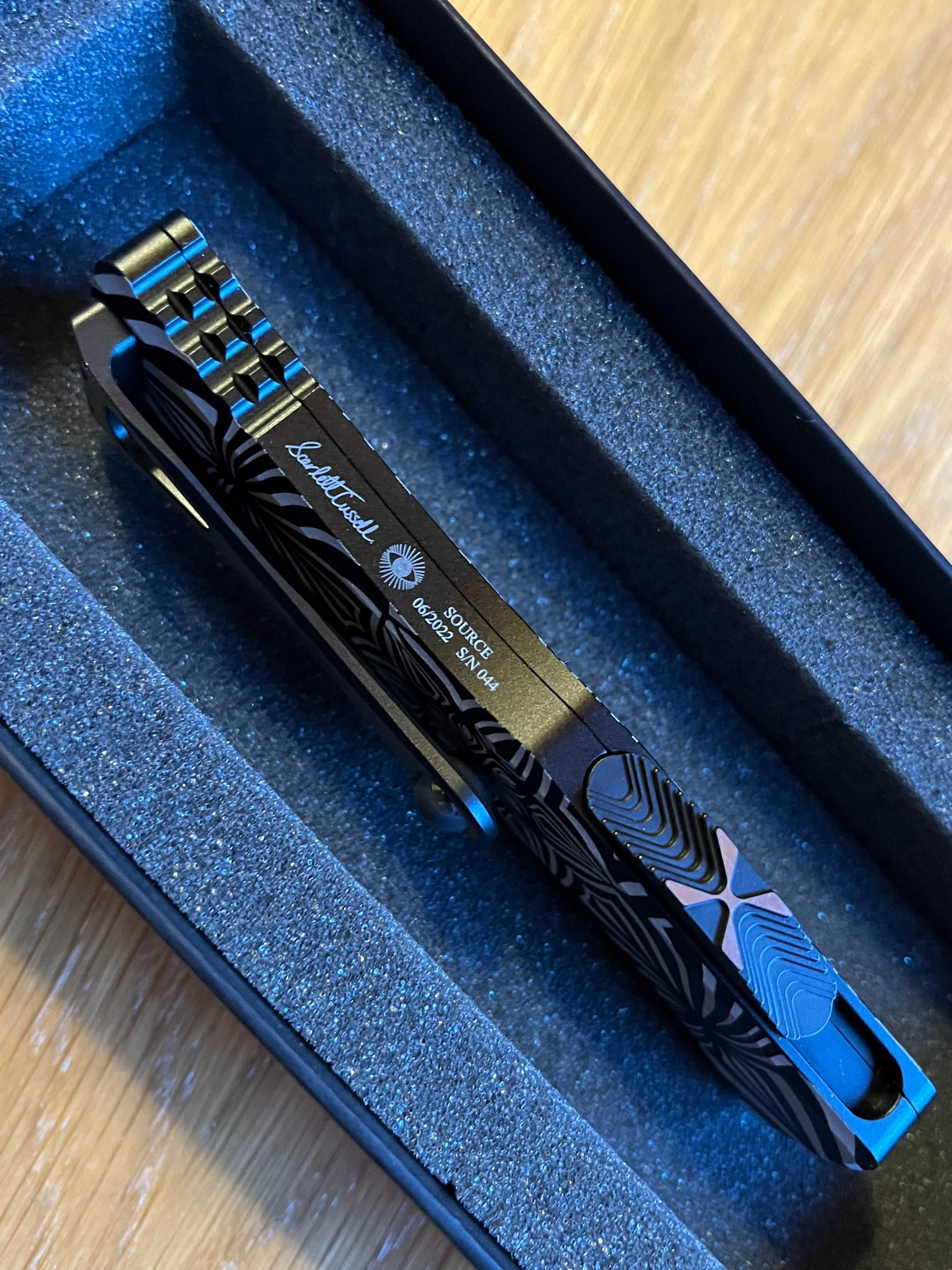 Nóż kolekcjonerski Microtech Hera S/E Signature Series