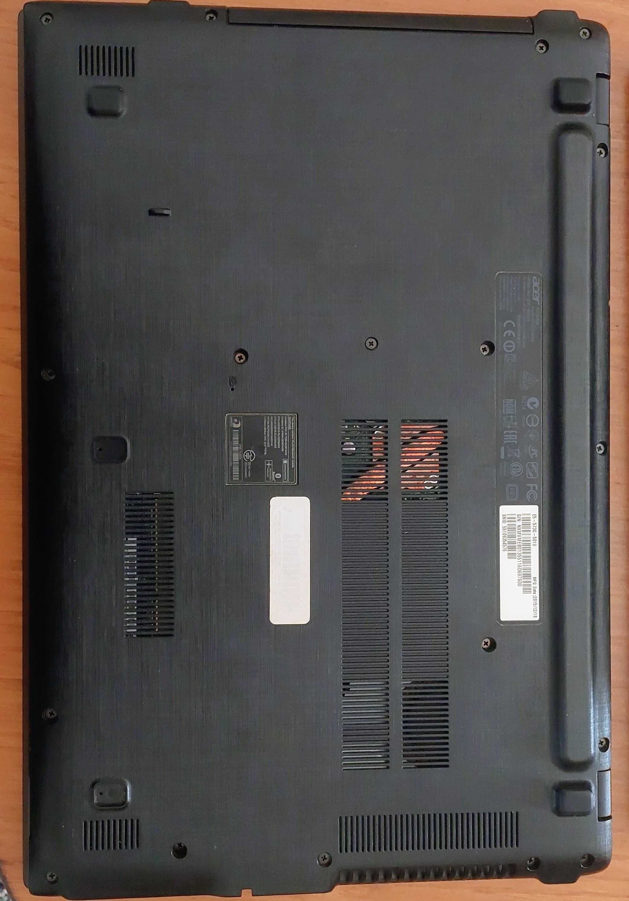 Portátil Acer Aspire E5-573G-501U