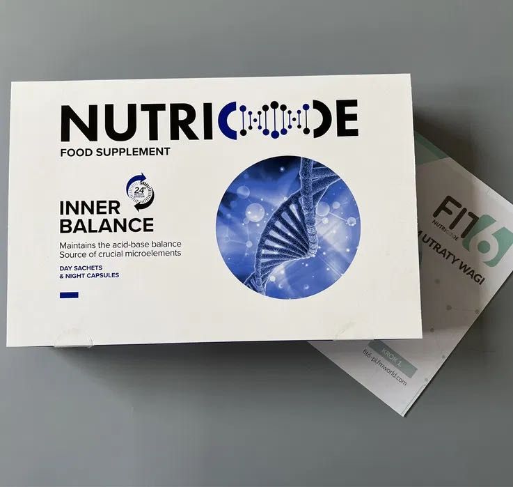 suplementy nutricode Etap 1 krok 1 inner balance WERSJA ZE ZDJECIA