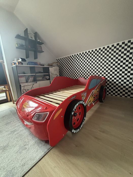 Łóżko dzieciece samochód McQueen MDF