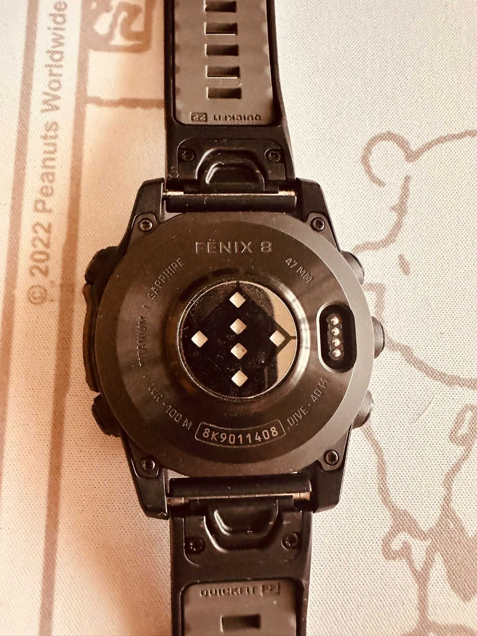 Garmin Fenix 8 47mm Amoled (display Safira/ caixa Titânio)