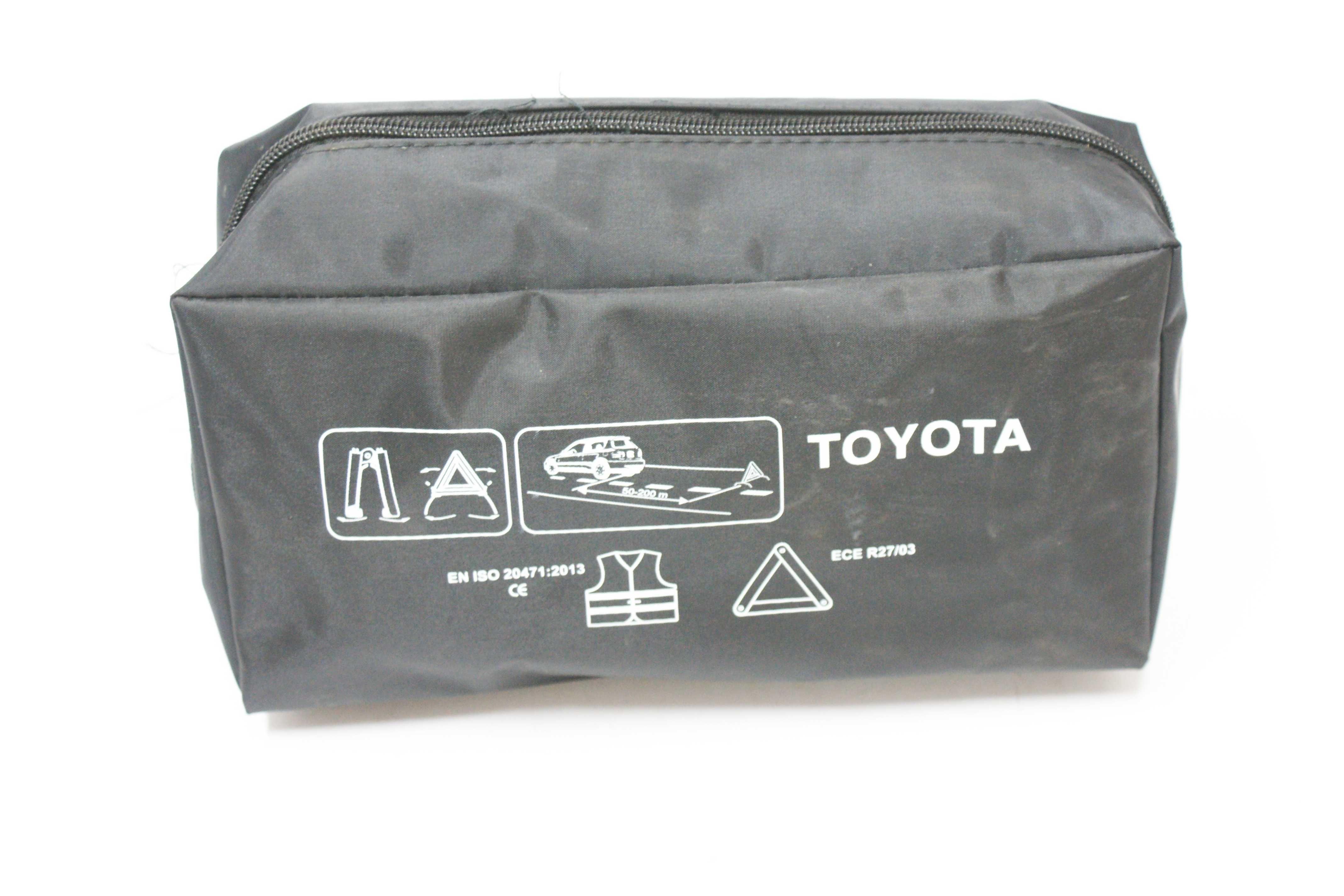 Kamizelka trójkąt OE TOYOTA WURTH zestaw NOWY oryginalny