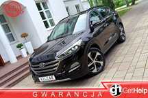Hyundai Tucson 1.7CRDI 141KM FVAT23 AUTOMAT LED panorama skóra FULL opcja super STAN