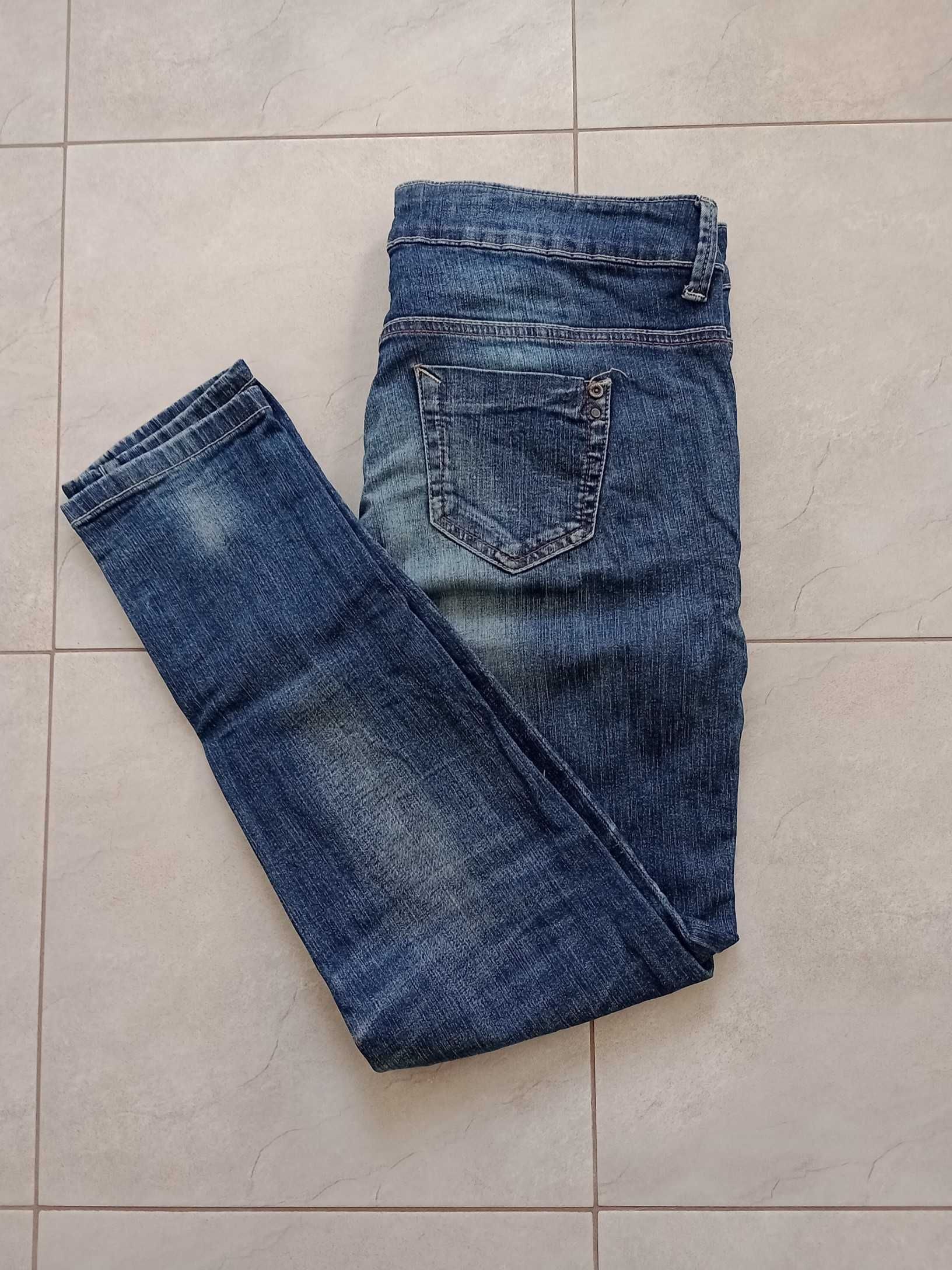 Spodnie jeansy dżinsy damskie C&A Clockhouse denim 38 M