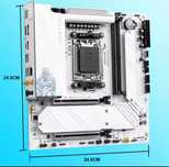 JGINYUE B650M Snow Dream материнская плата M-ATX AMD AM5 DDR5