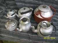 Stare czajniki aluminiowe