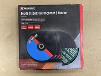 Круг отрезной по металлу/камню 230х3,2 и зачист. 230х6,0 (6шт)PARKSIDE