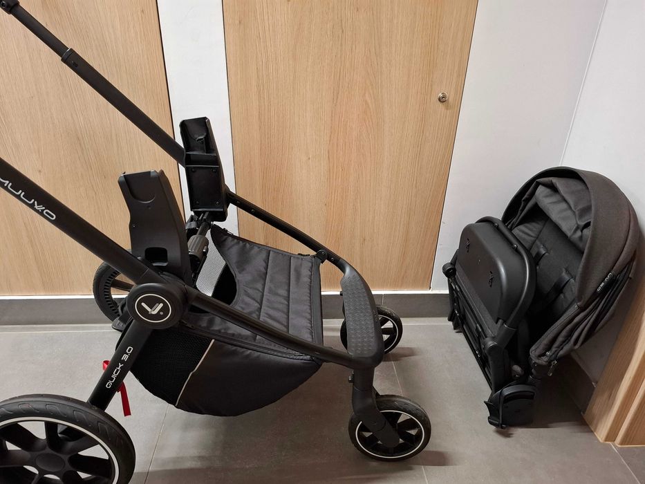 Wózek 2w1 MUUVO QUICK 3.0 czarny