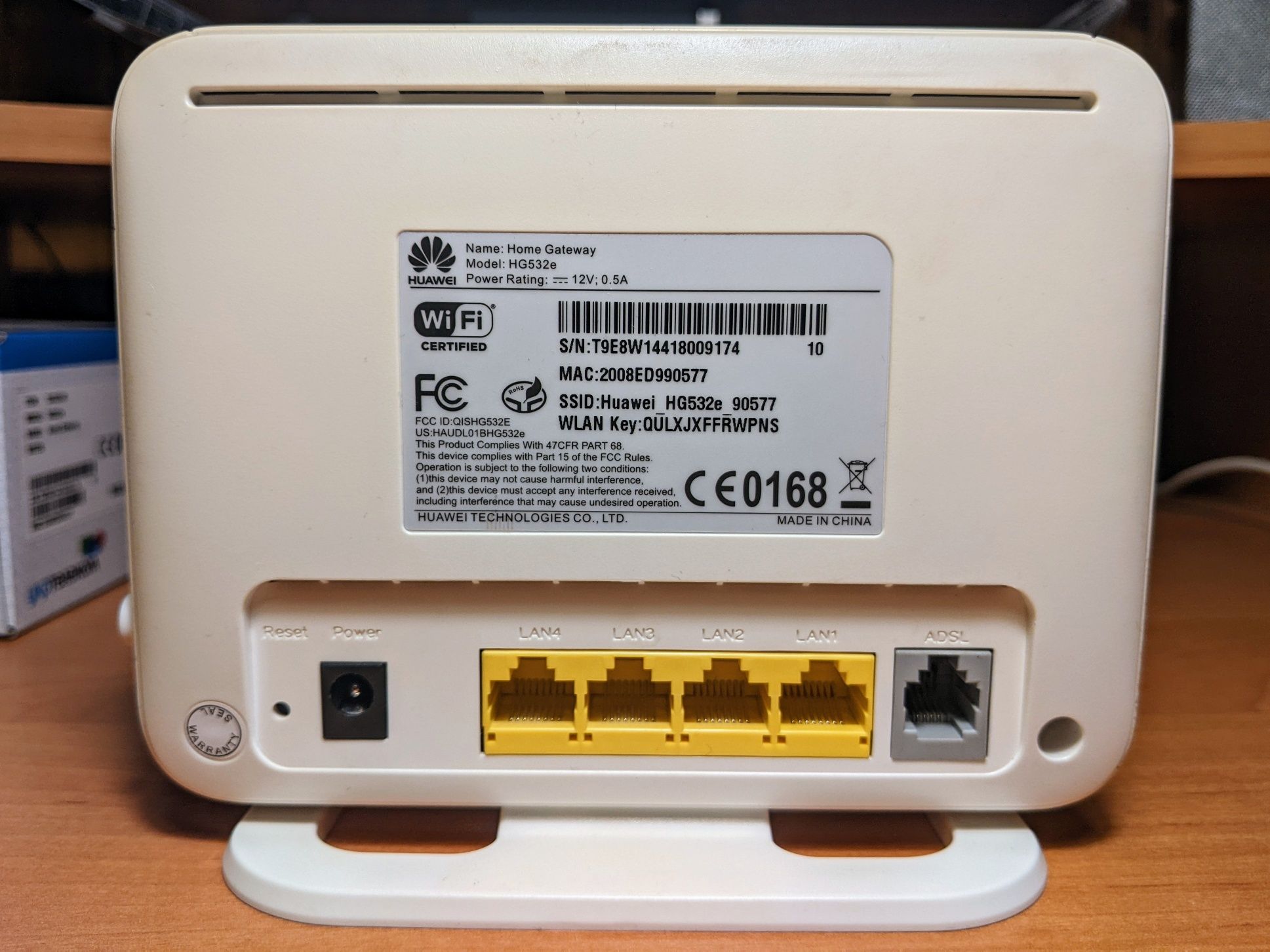 ADSL модем Huawei HG532e Wi-Fi ОГО! Укртелеком