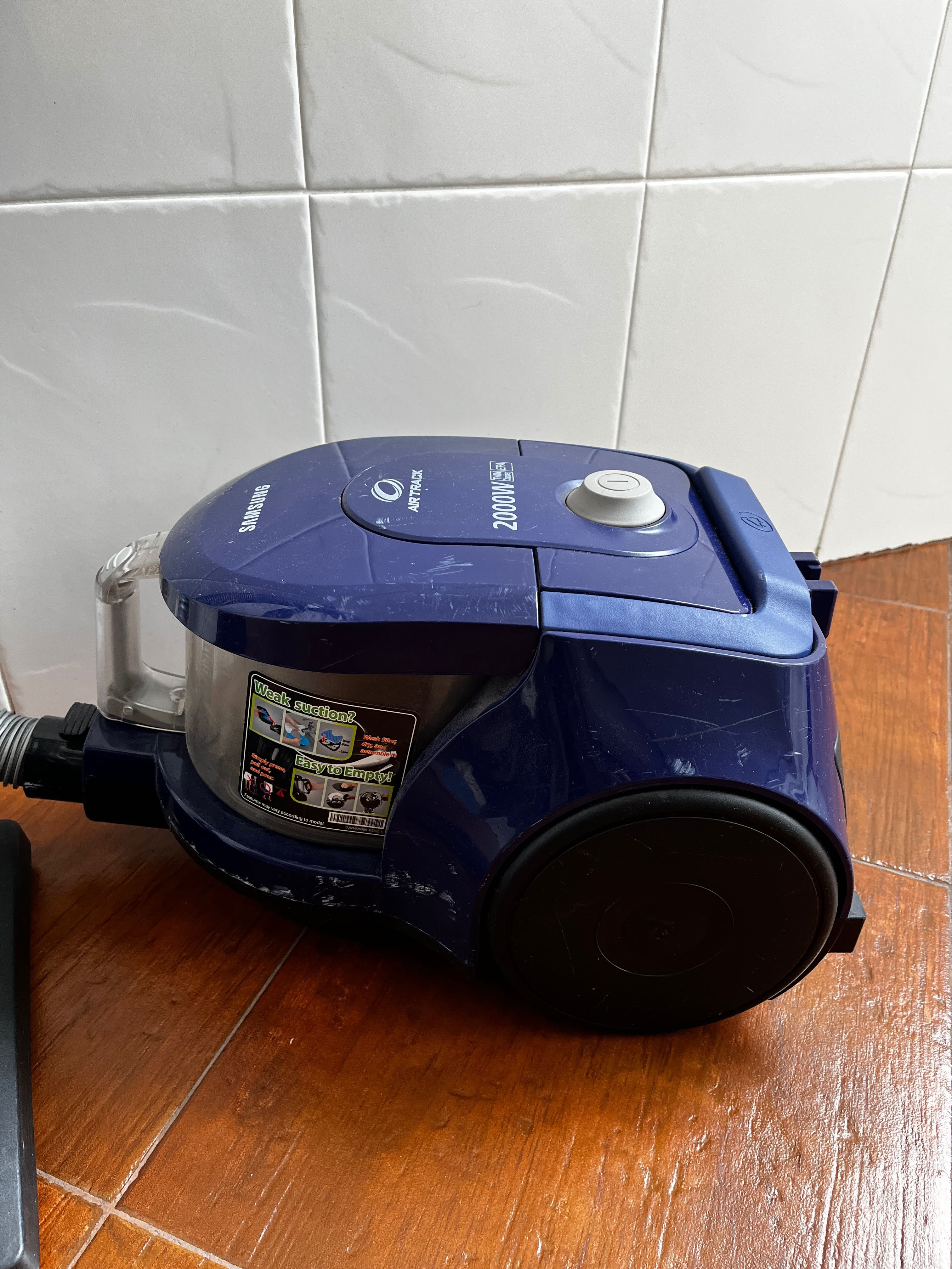 Aspirador Samsung 2000w para venda. Usado mas em bom estado