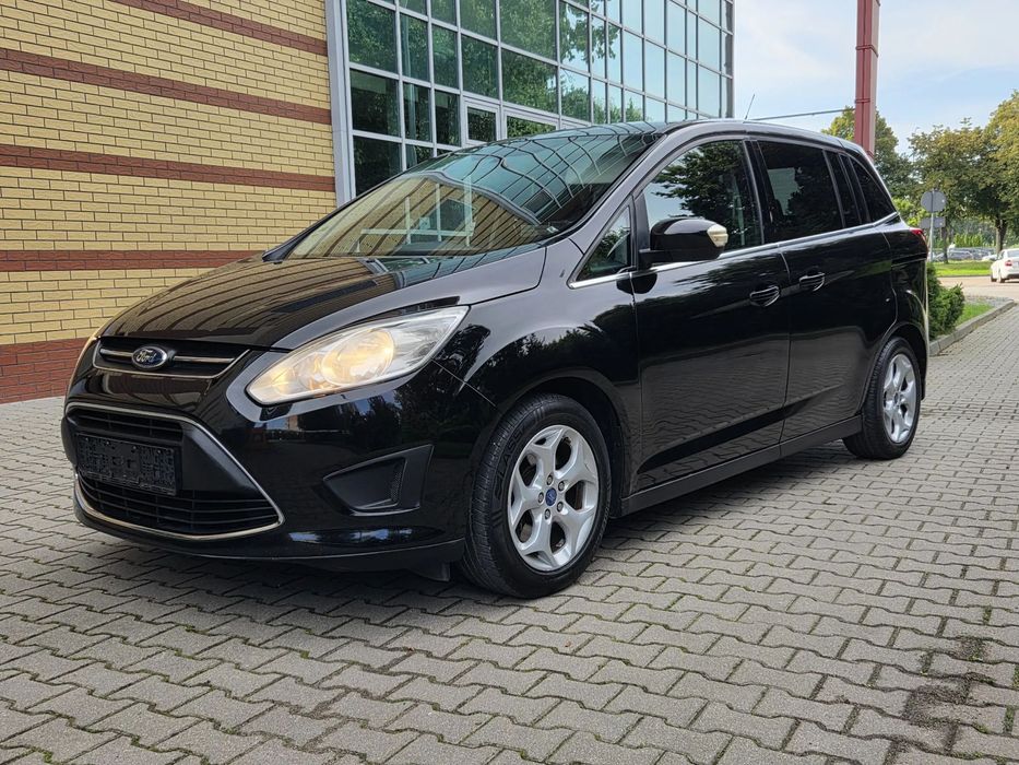 Ford Grand C-MAX 1.6i 125KM Sprowadzony 100% Serwis Ford Jedna Ręka