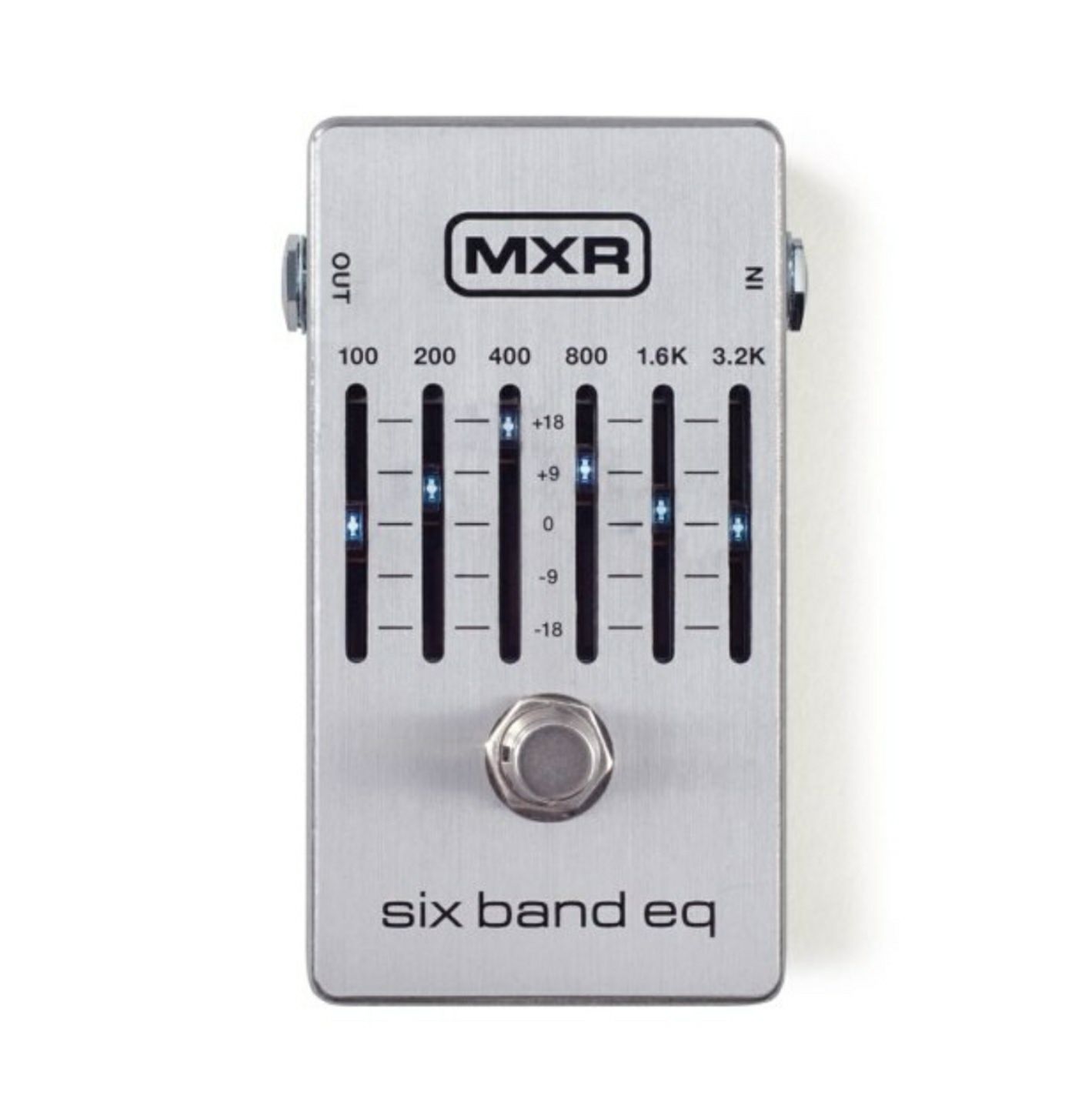 MXR - silver 6 band EQ