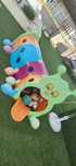 Tunel criança feber colorido parque infantil