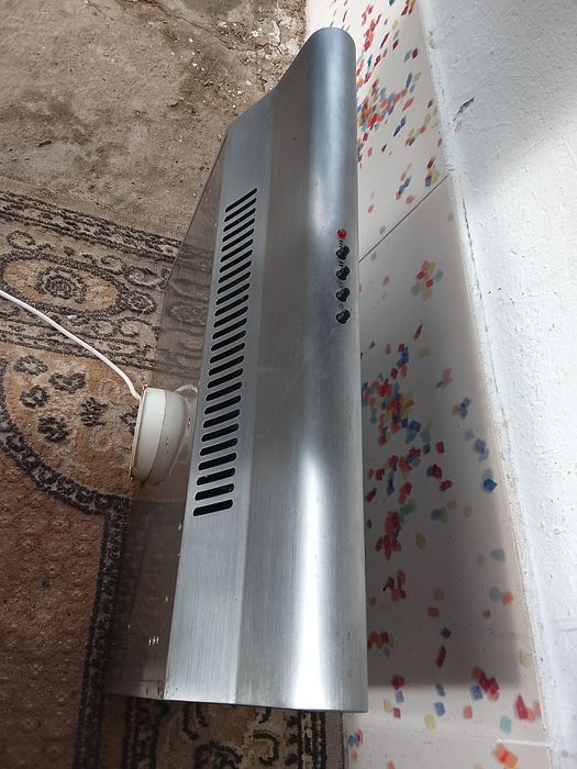 Exaustor da "Glem" a funcionar