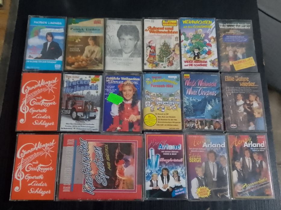 Kasety niemieckie szlagiery