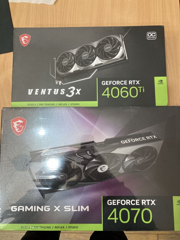 Nvidia GeForce RTX 4060 Ti, 4070, 4070TI