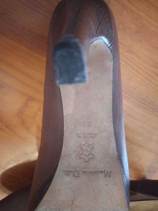 Sapato Pele Massimo Dutti 41