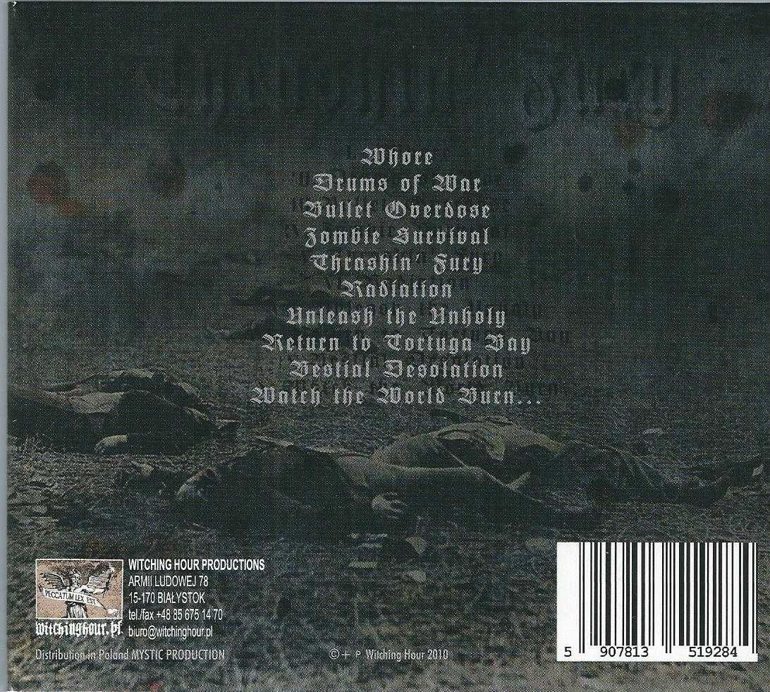 CD Bloodwritten - Thrashin' Fury (2010) (Digipack)