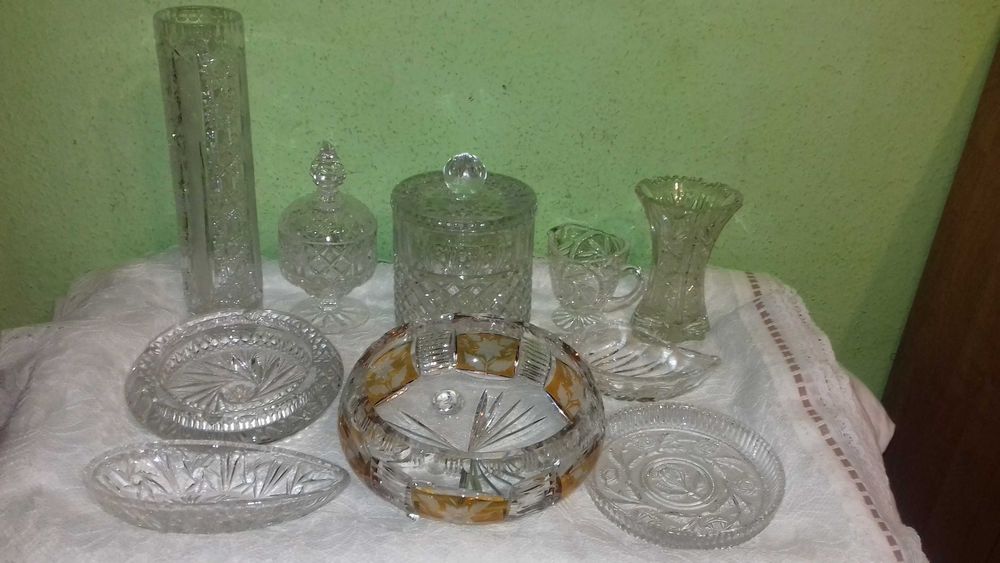 Kryształy różne lata 70