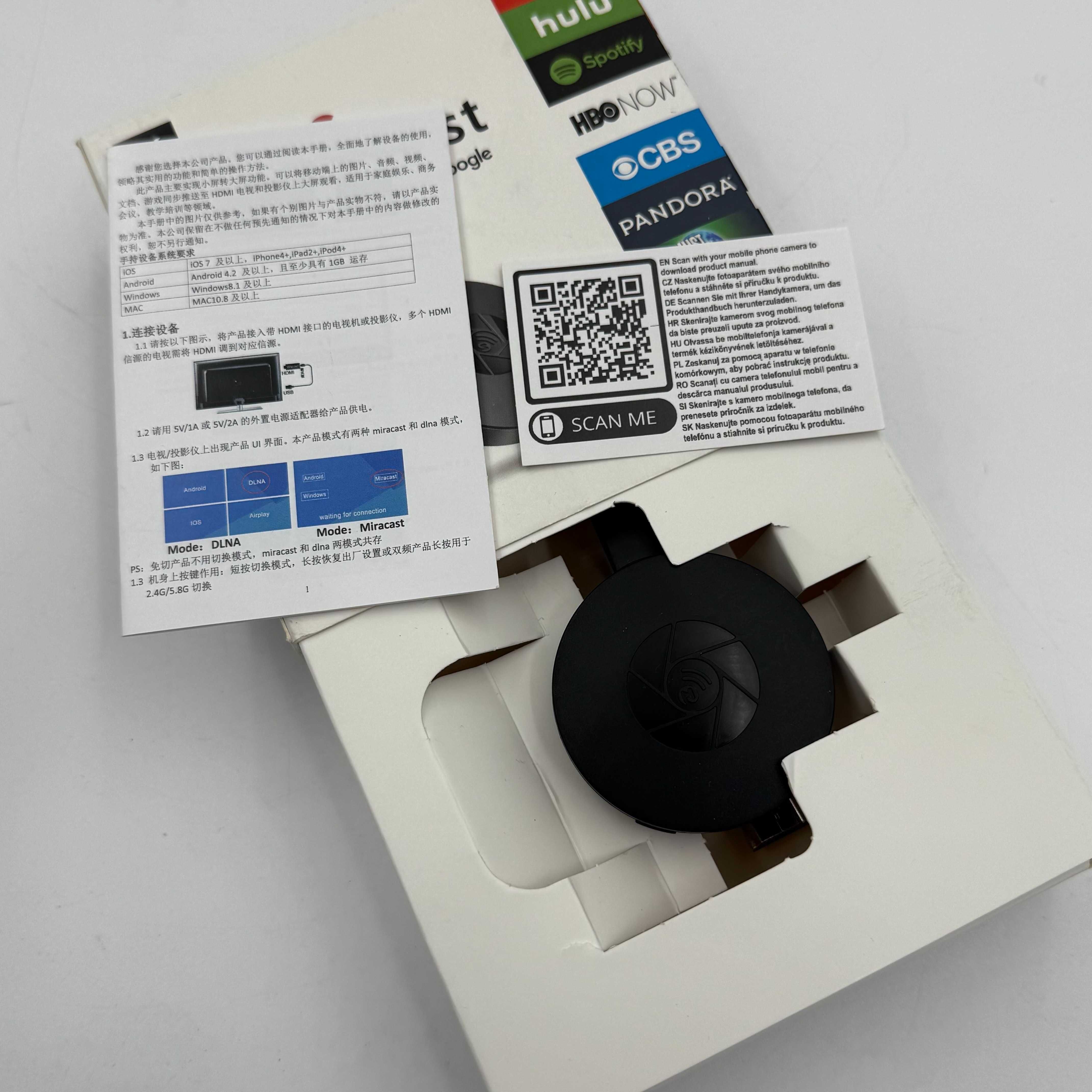 Chromecast Google SMART BOX HDMI YouTube SMART TV Wifi- Okazja!