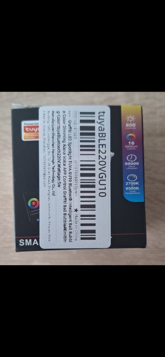 Lâmpada Led (5) - controlo bluetooth