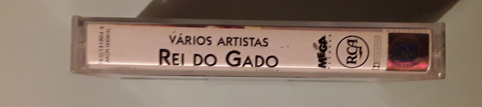 Cassete música brasileira "Rei do Gado" - vários artistas