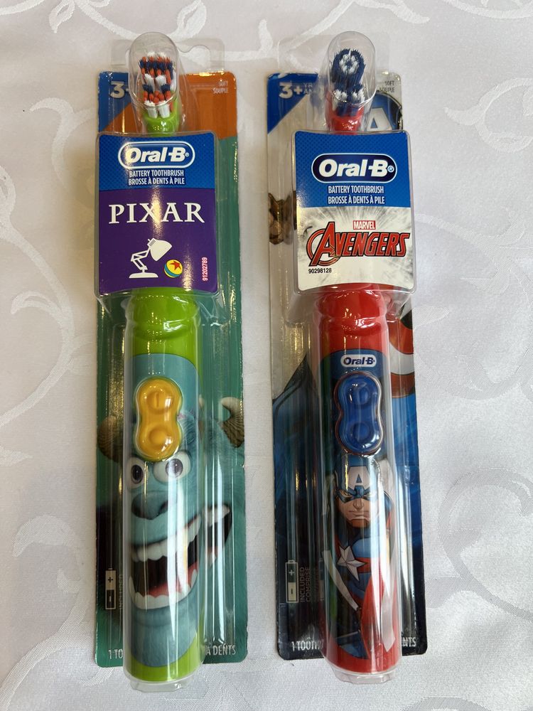 Зубная щетка на батарейке Детская зубная щетка Oral-B Kids