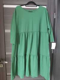 Zielona sukienka r. 52