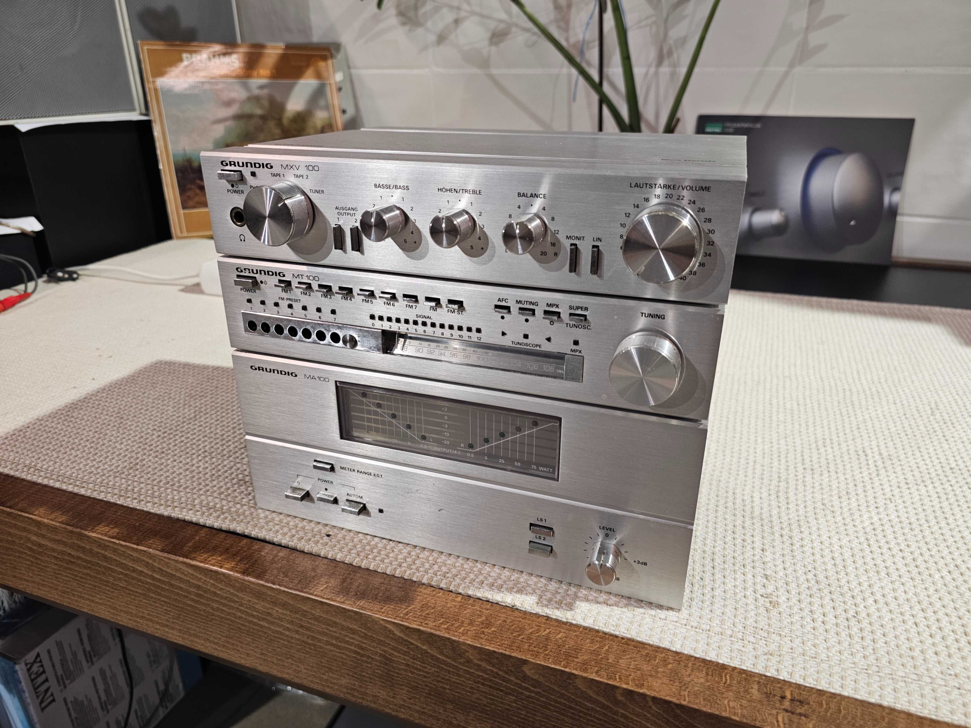 Cистема Grundig MA 100+Grundig MT 100+Grundig MXV 100 High Fidelity