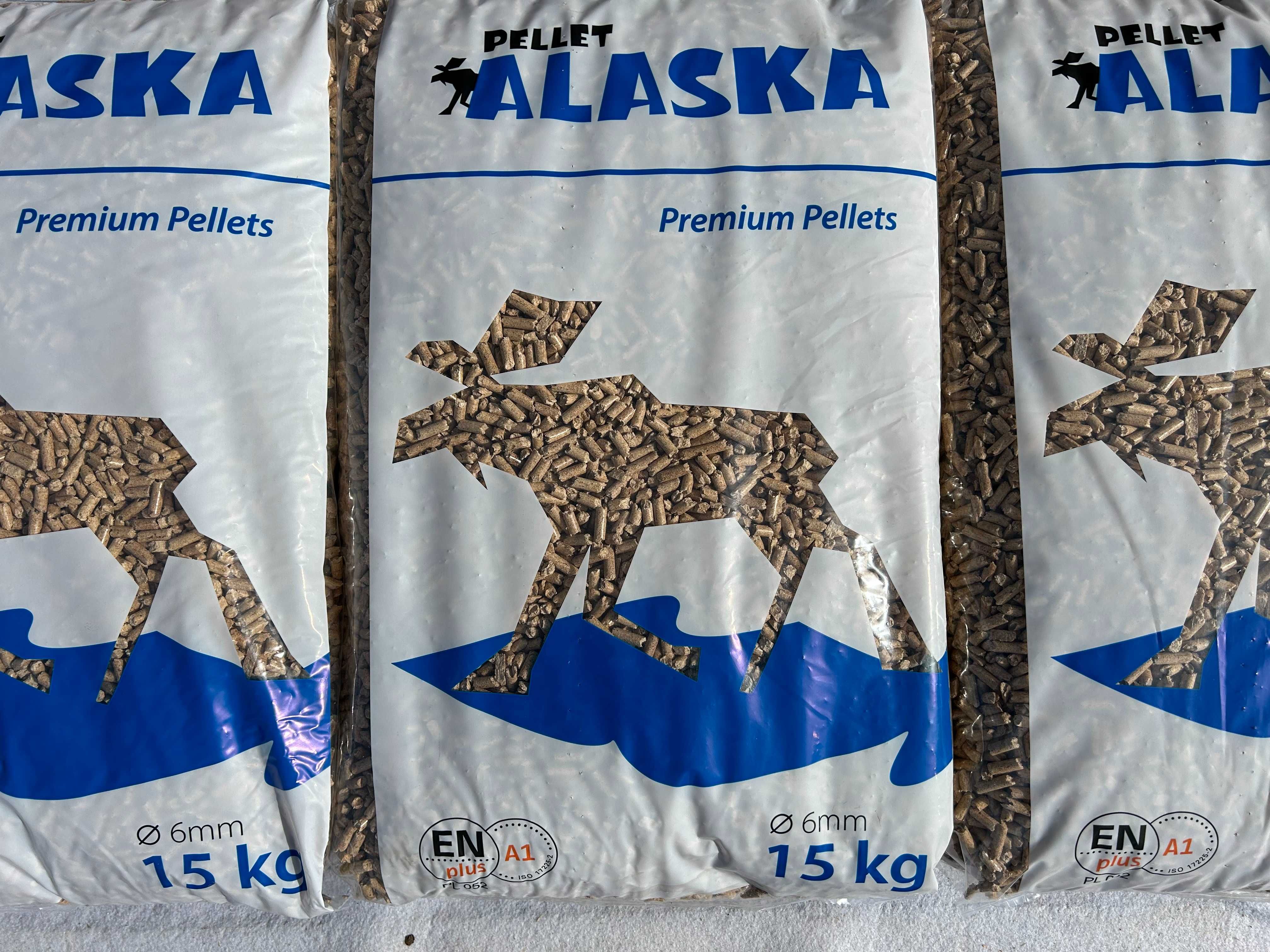 Pellet drzewny ALASKA - wyprodukowany z czystej trociny tartacznej