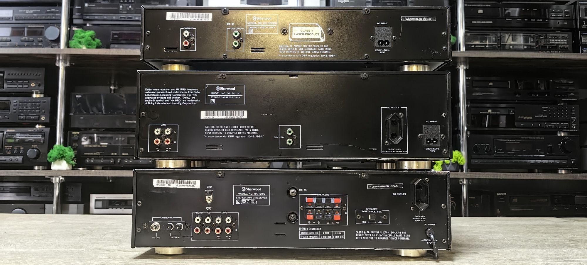 Комплект Sherwood RX-1010/DS-3010C/CD-3020C